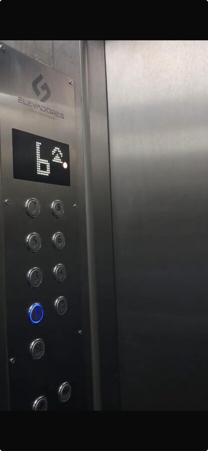 Indicador de piso de ascensor